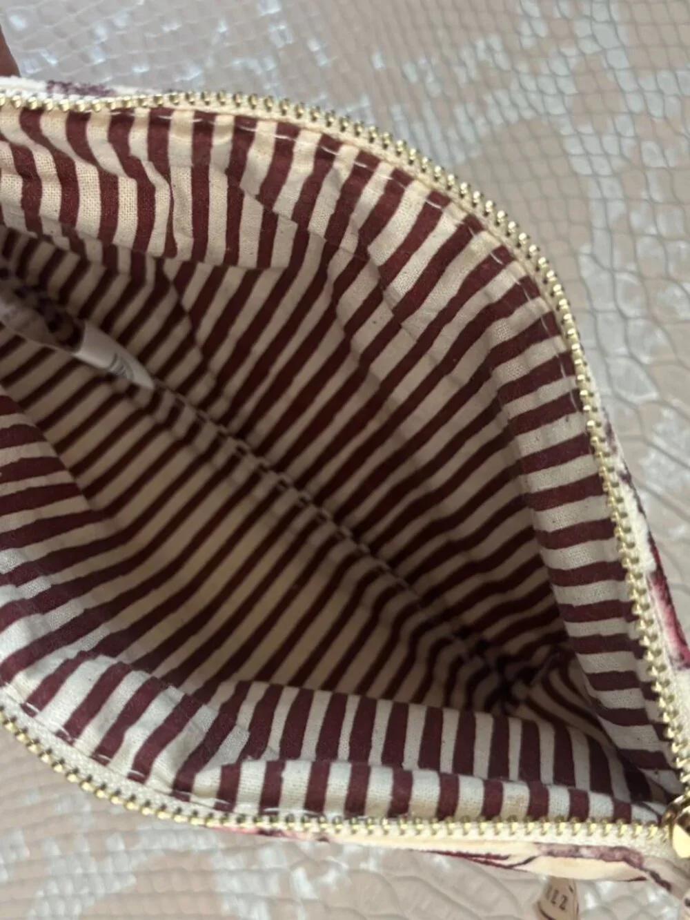 Sézane X Antoinette Poisson Velvet Pouch
